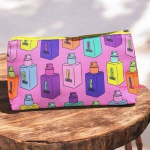 Clinique Makeup Cosmetic Bag Travel Pouch Lined 3for20